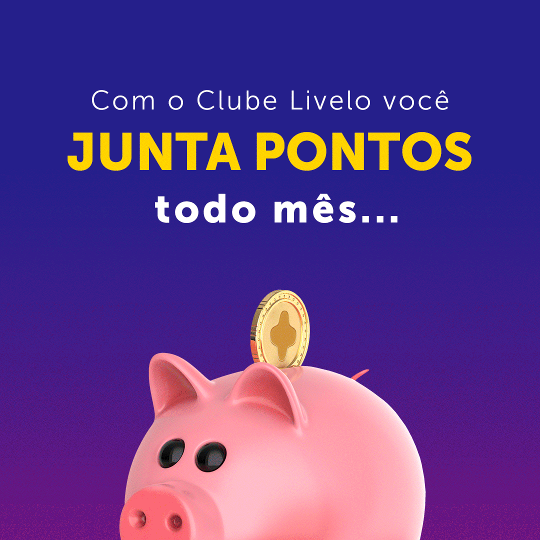 Livelo banner and social